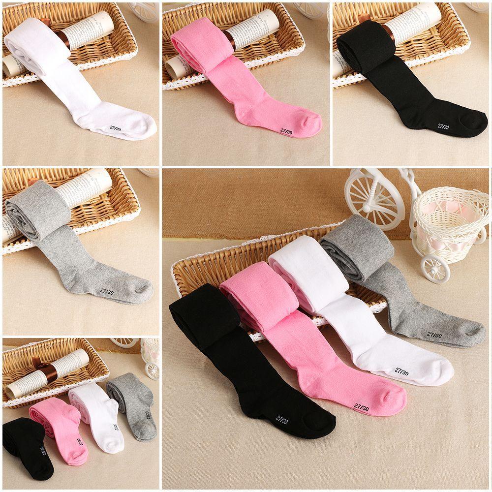 Quần Tất Cotton Dệt Kim Cho Bé 0-6 Tuổi
