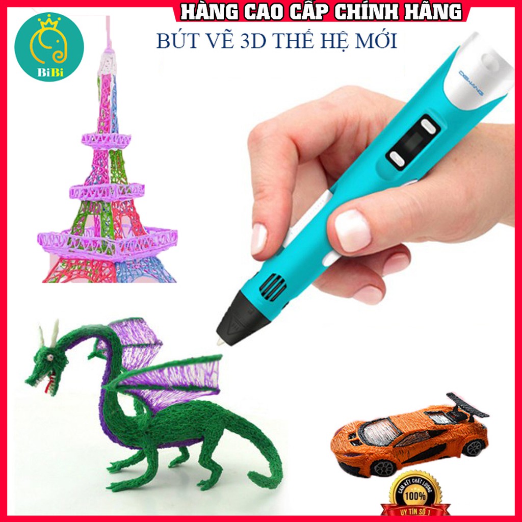 Đồ chơi thông minh Bút vẽ 3D 💥GIẢM 50%-HÀNG SẴN💥 Bộ đồ chơi trẻ em sáng tạo, combo nhiều màu vẽ đẹp cho bé 2021