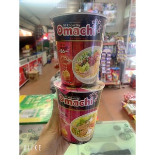 Mì Ly khoai tây Omachi xốt bò hầm/Sườn hầm  68g