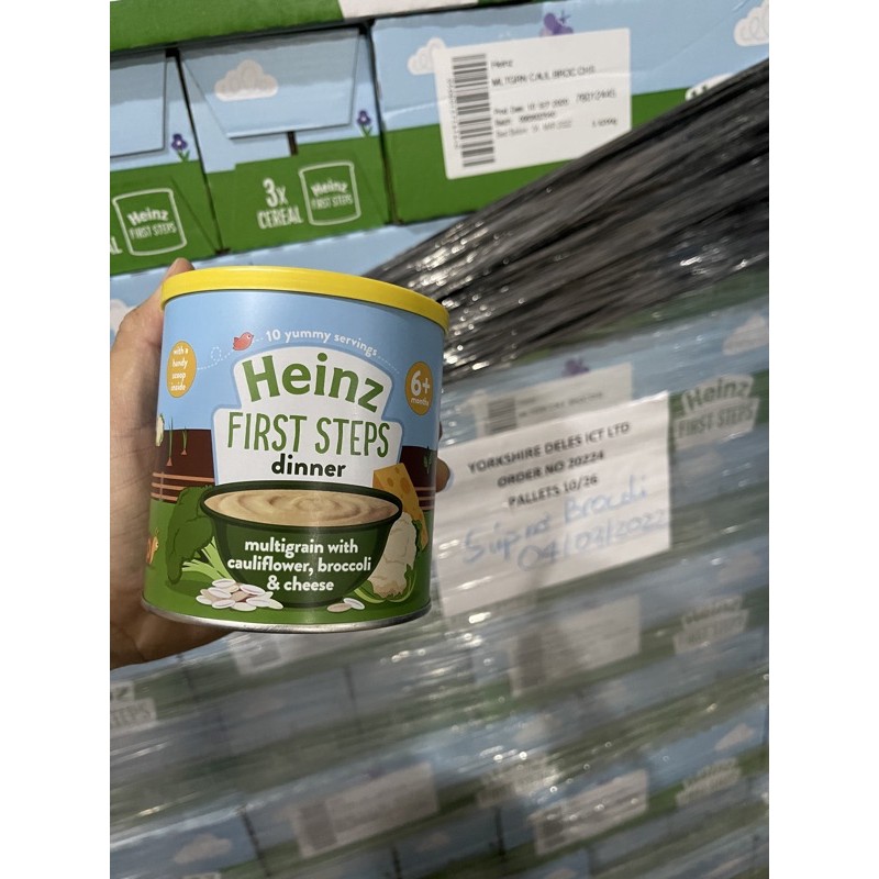 ⚡️Siêu Sale⚡️  Bột ăn dặm Heinz Anh đủ vị hộp 200g