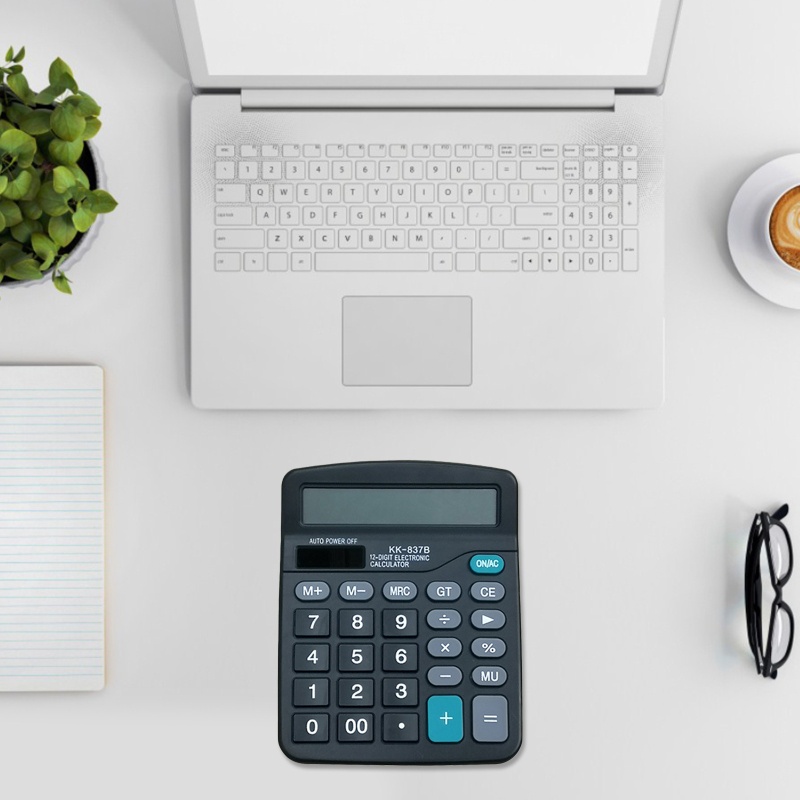 Máy Tính Điện Tử Chuẩn AA 12 Chữ Số