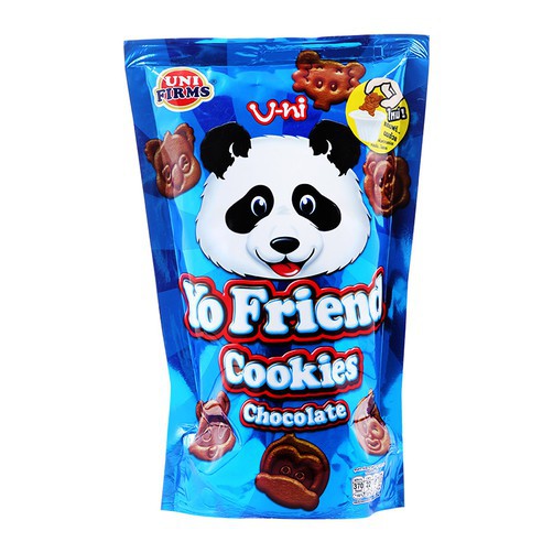 Bánh gấu chocolate Yo Friend & Bánh cá Fisha Thái kèm hủ phomai