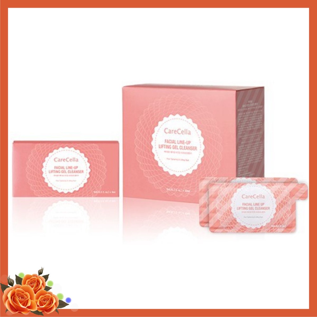 Gel Nâng Cơ Xóa Nhăn CareCella Facial line up lifting gel - 8 hộp/4 gói x 9ml, tuyển sỉ, CTV IB