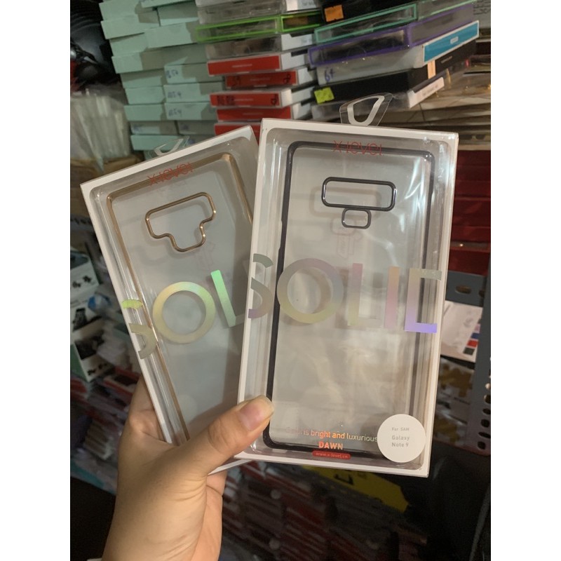 Ốp lưng Xlevel viền xi Samsung Note 9