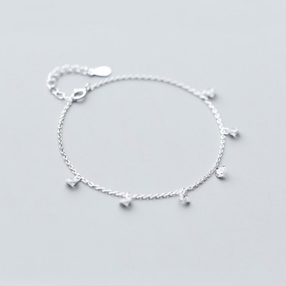 Lắc tay bạc nữ wacy diamond