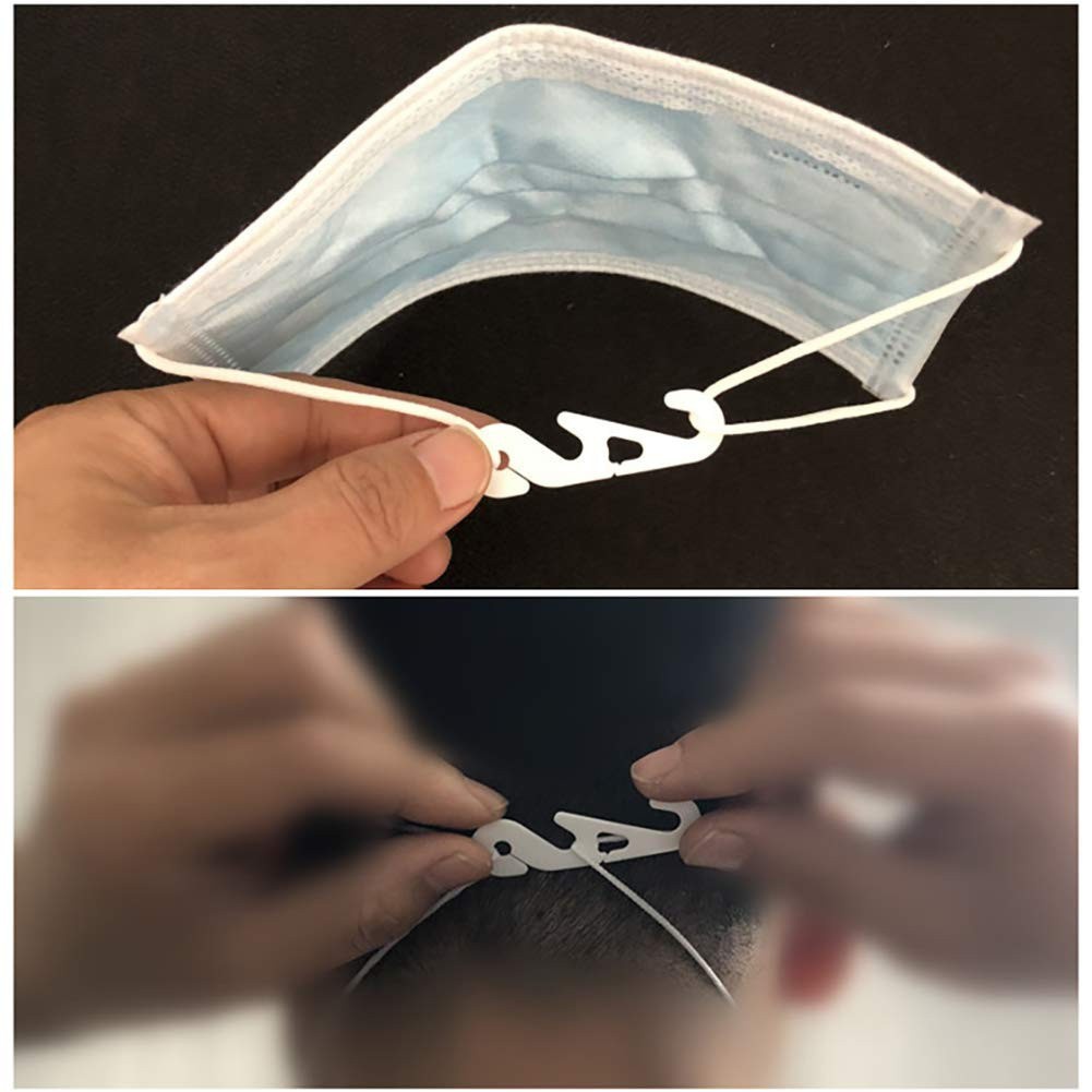 Dụng cụ đeo khẩu trang chống trượt có thể điều chỉnh làm bằng silicone