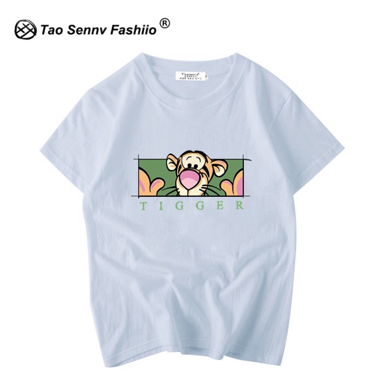 [Mã SRBACK010912 hoàn 20K xu đơn 50K] Áo form rộng Aqua2ma áo unisex Tigger Cotton rẻ đẹp freesize 40-70kg | BigBuy360 - bigbuy360.vn