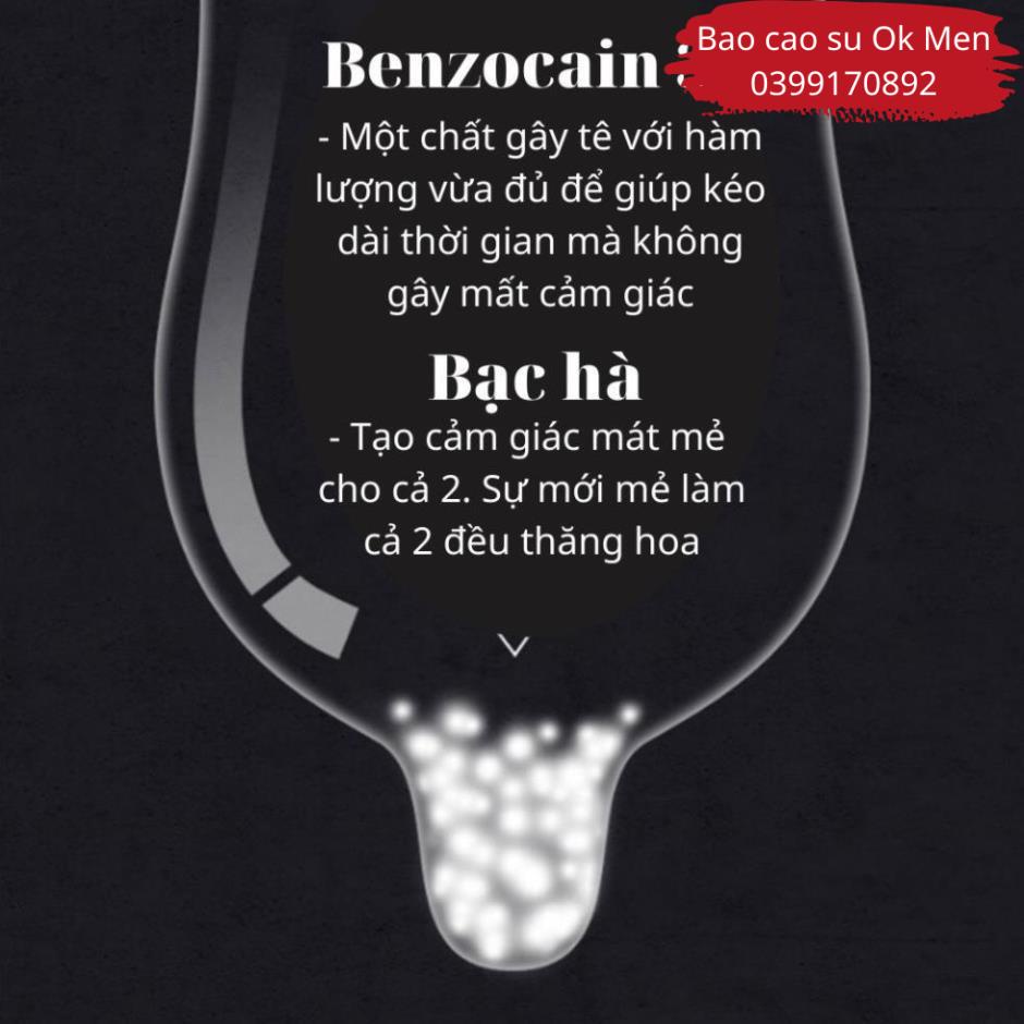 Bao Cao Su OLO 001 Xanh, bcs Kéo Dài Thời Gian, Siêu Mỏng, Nhiều Gel Bôi Trơn hộp 10 BCS