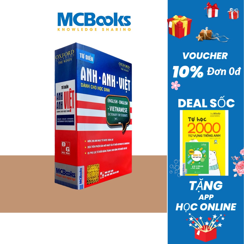 Sách - Từ điển Anh – Việt dành cho học sinh - Mcbooks