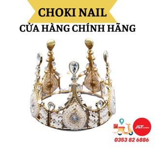 Vương miện chụp ảnh mẫu nail - Phụ kiện trang trí