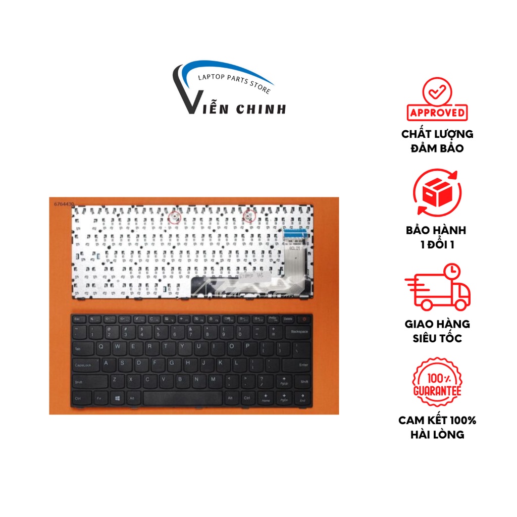 Bàn phím laptop Lenovo Ideapad 110-14, 110-14ISK – 110-14 CÁP GÓC