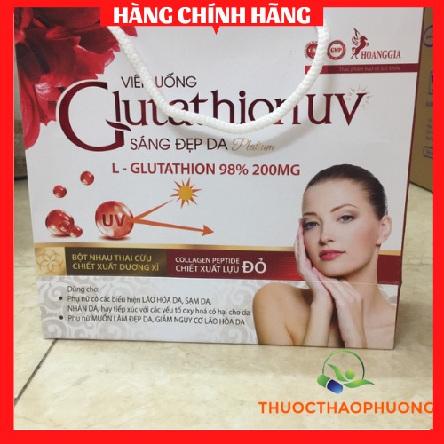 Viên uống đẹp da Glutathion Collagen peptide Vitamin E Nhau Thại Cừu ...chống lão hóa giảm nhăn mờ thâm nám sáng da