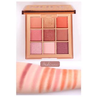 [COD√🌸]  Anylady NUDE 9-Color Eyeshadow Plate Red Wine Grapefruit Eyeshadow Palette