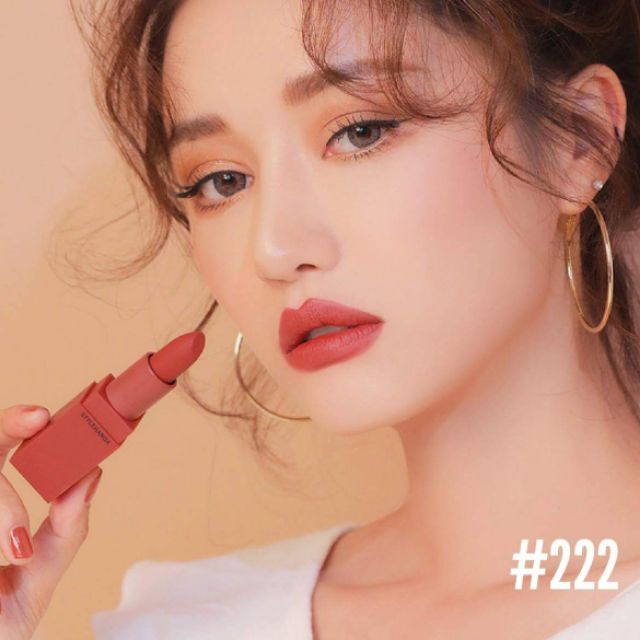 [ 218 ~ 222 ] Son thỏi lì 3CE New Mood Recipe Lip Color