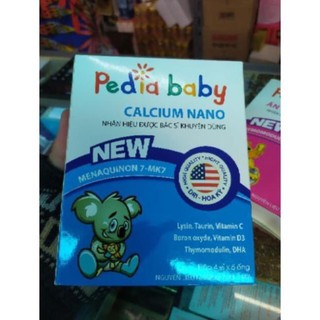 Pediababy bổ sung canxi
