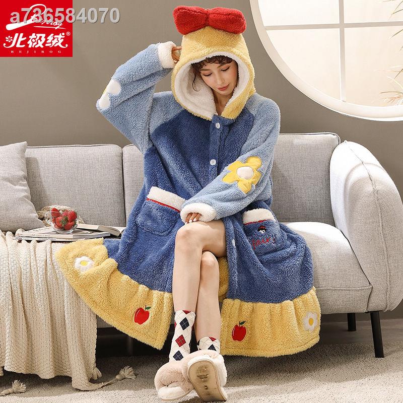 ◄Đầm ngủ dáng dài thời trang mùa đông cho nữ | BigBuy360 - bigbuy360.vn