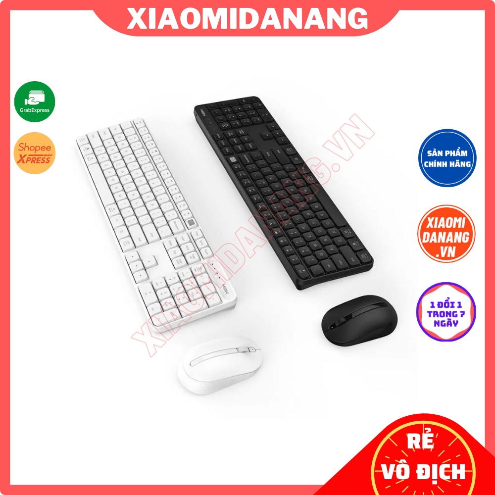 [Mã 155ELSALE giảm 7% đơn 300K] BỘ BÀN PHÍM VÀ CHUỘT KHÔNG DÂY XIAOMI MIIIW