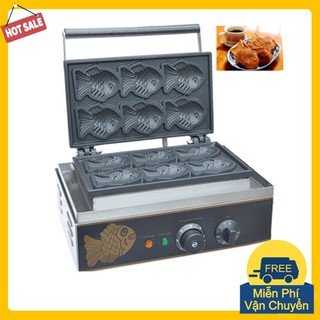 Máy làm bánh cá công nghiệp 6 con