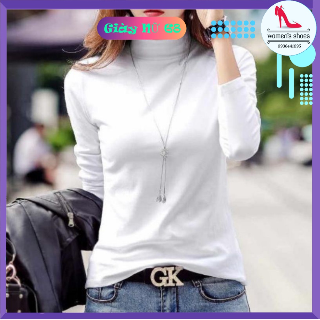 Áo Giữ Nhiệt Lót Nỉ Cổ 3 Phân Cao Cấp