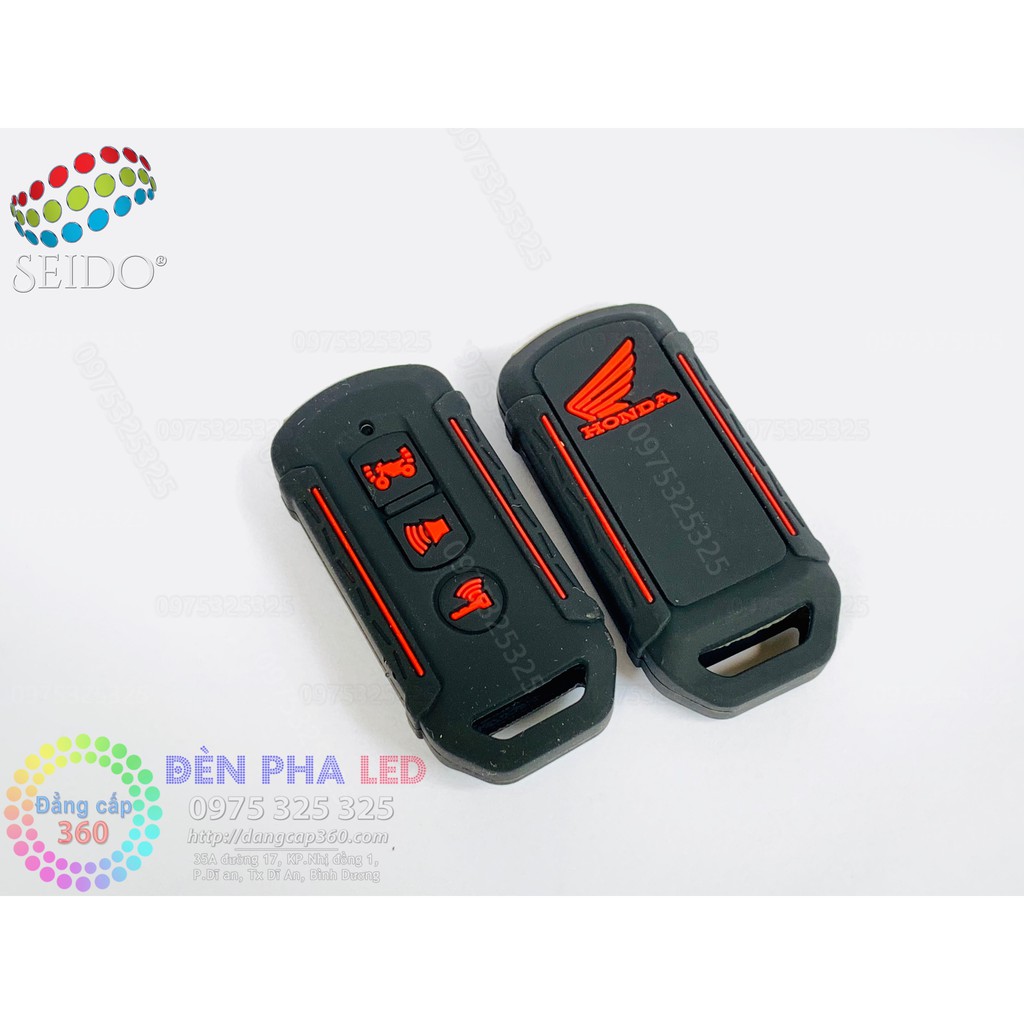 Bao remote 3 nút của Smartkey SH150 SH125i SH mode PCX SH125 bảo vệ silicon SMK remote cao su sh300i shvn