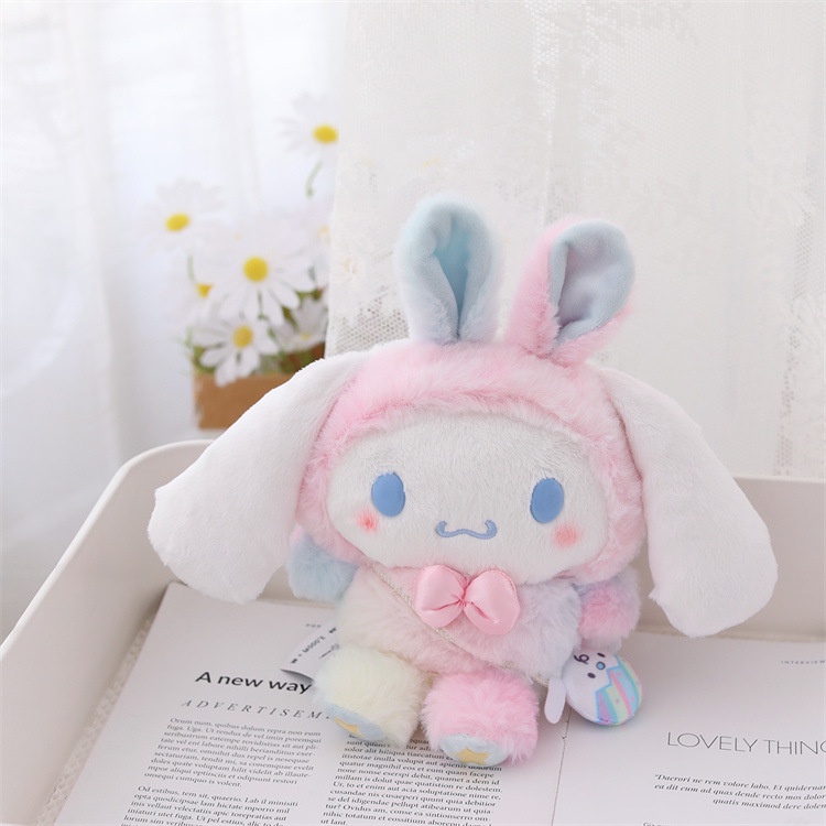 SANRIO Búp Bê Nhồi Bông Hình Cinnamoroll / My Melody Hello Kitty / Thỏ / Đồ Chơi Dành Cho Trẻ Em 8