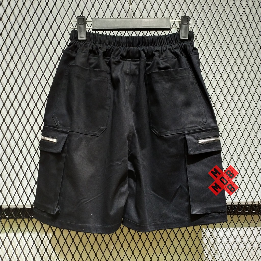 Quần short kaki unisex box zip | BigBuy360 - bigbuy360.vn