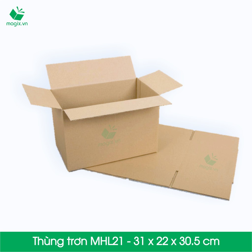 MHL21 - 31 x 22 x 30,5 cm - 10 Thùng hộp carton