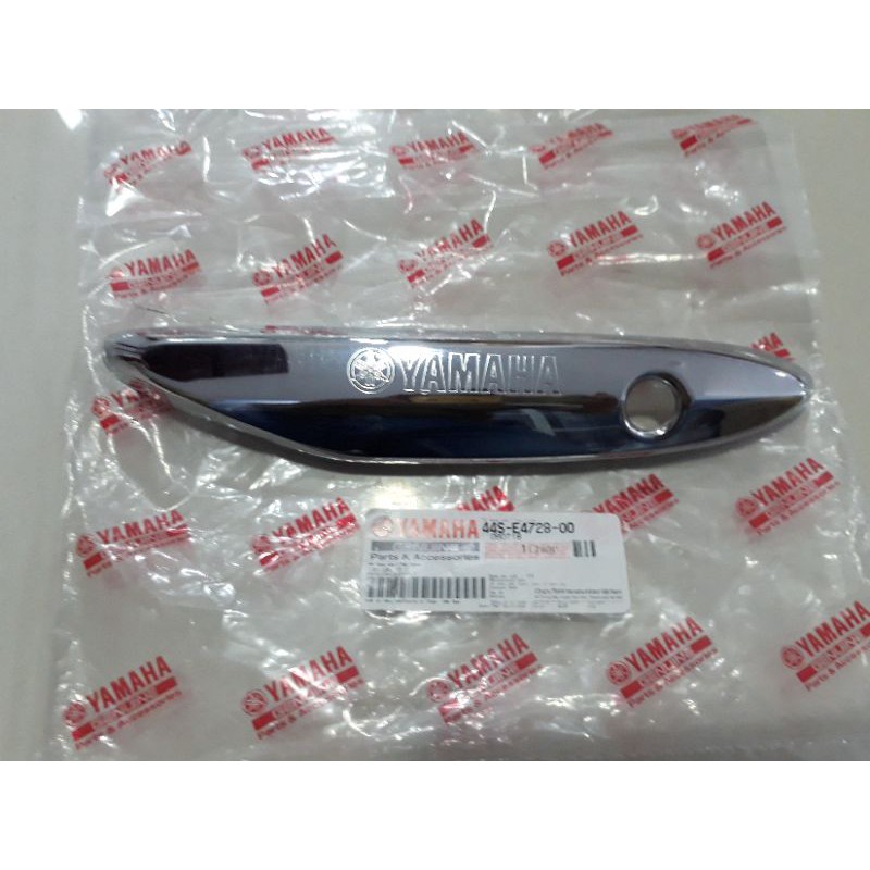 Ốp bô inox xe luvias Yamaha