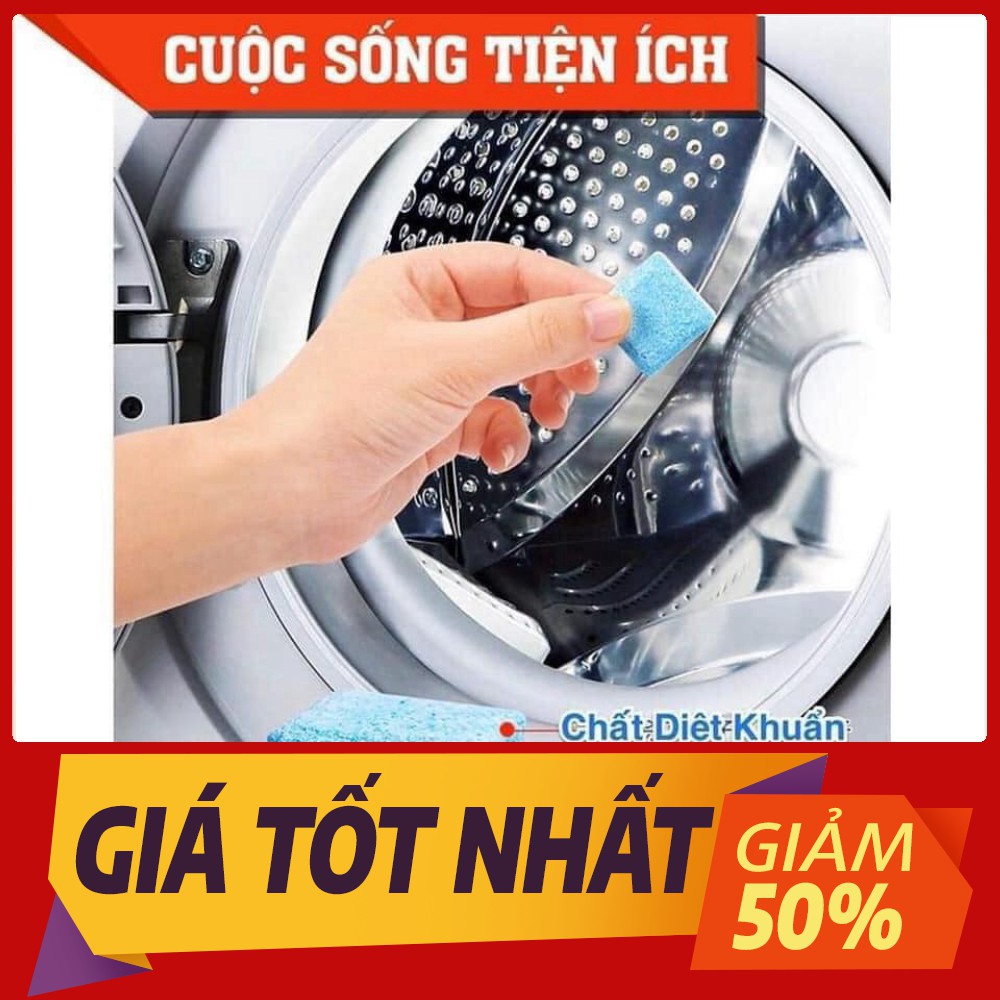 [Sale toàn shop] Hộp 12 viên tẩy lồng máy giặt