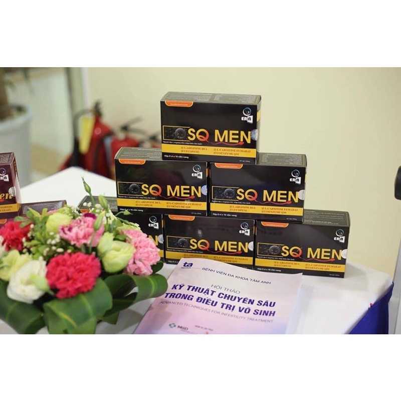 ✅[Chính hãng ] SQ Men hỗ trợ sinh lý nam giới cho người hiến muộn,được bác sĩ phụ khoa tin tưởng kê đơn khuyên dùng