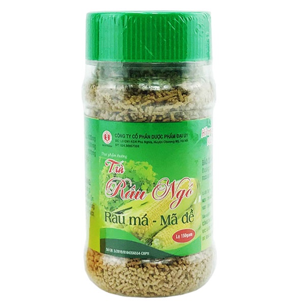 Trà Râu Ngô – Rau Má – Mã Đề, hỗ trợ thanh nhiệt giải độc cơ thể, hỗ trợ lợi tiểu, mát gan
