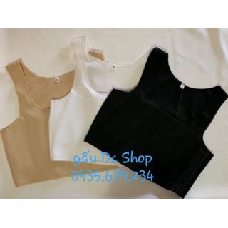 Áo nịt ngực ngắn không viền