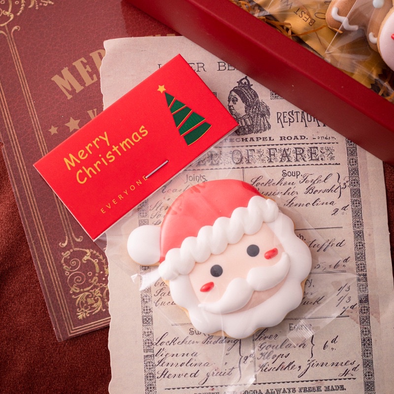 set 10 túi kẹp giấy Noel Xmas 3 size