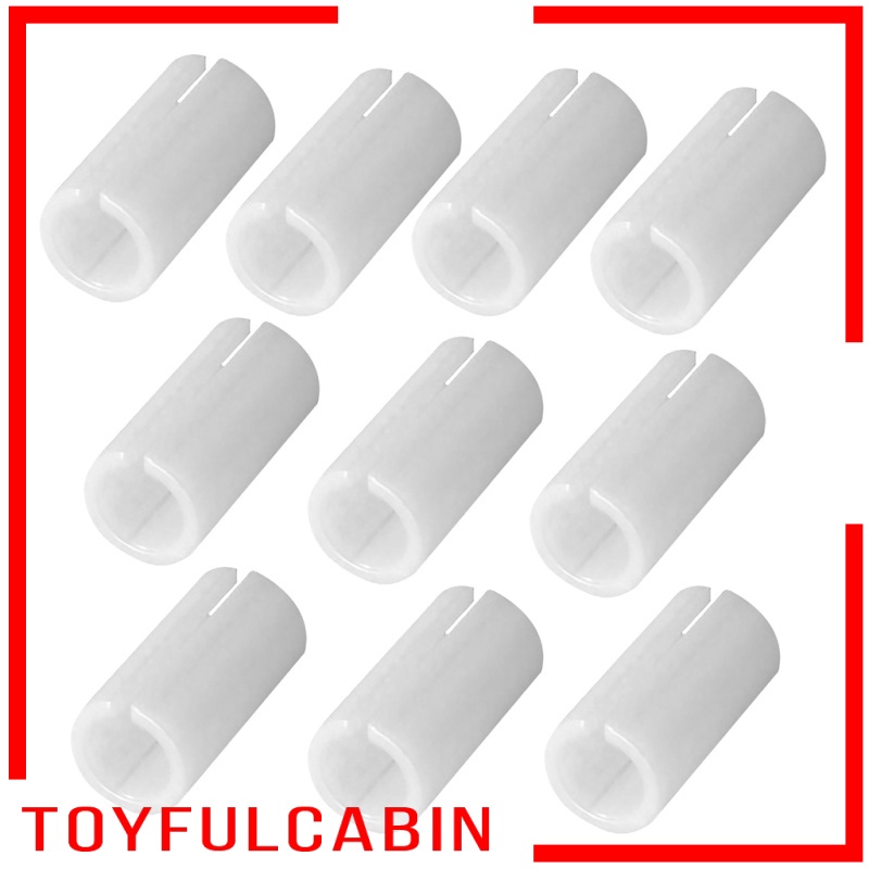 Set 10 Ống Bút Gốm 7mm Màu Đỏ Cho Thiết Bị Sợi Quang