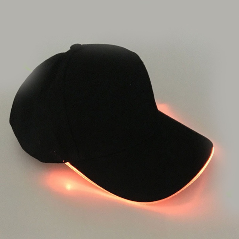 Mũ Lưỡi Trai Gắn Đèn LED Phát Sáng Phong Cách Thể Thao Thời Trang Halloween / Giáng Sinh Mới