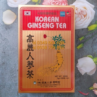 Trà nhân sâm hàn quốc korean ginseng tea 100 gói x 3g