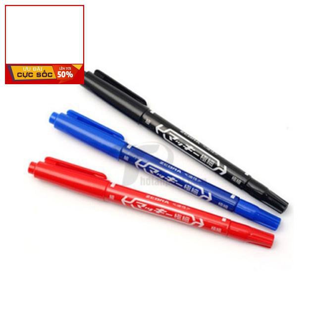 1 hộp 10 bút dạ kim 2 đầu