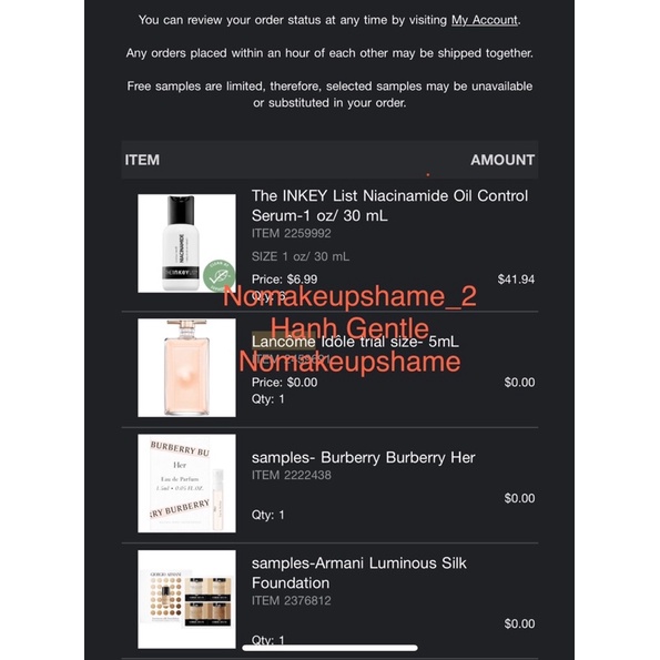 [BILL US-MINI] nước hoa Lancome Idole mini | BigBuy360 - bigbuy360.vn