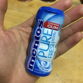 Kẹo Gum Nhai Không Đường Mentos Pure Fresh 28g