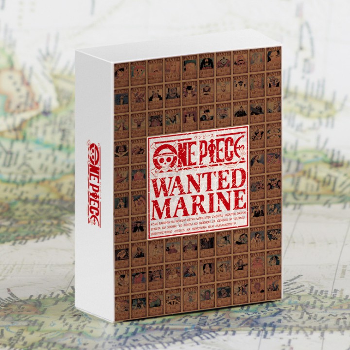 Combo 100 tấm poster mini poscard truy nã One Piece cực đẹp size A6