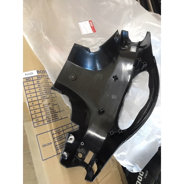 Bợ Cổ sau đen nhám Fx125