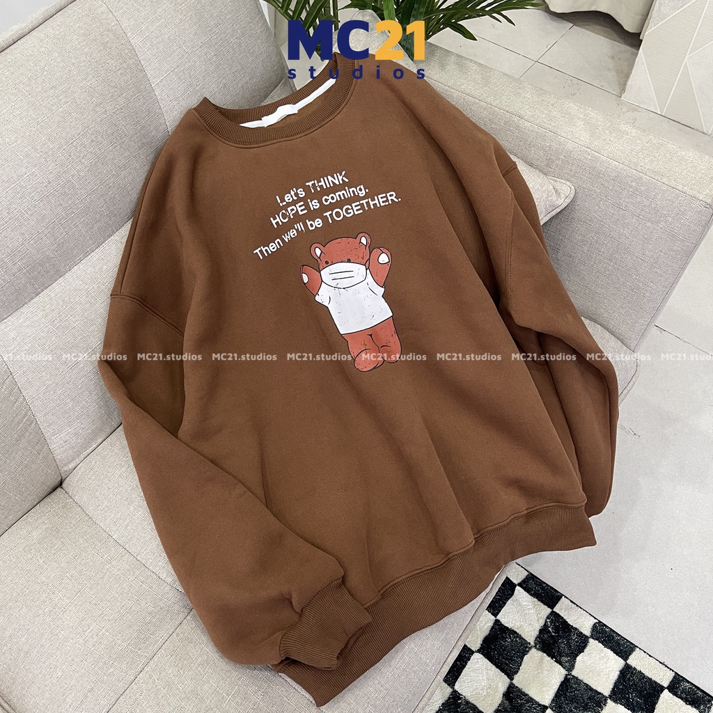 Áo nỉ sweater MINION CLOTHING unisex oversize form rộng swt nam nữ Ulzzang Streetwear Hàn Quốc nỉ lót bông cao cấp A3049 | BigBuy360 - bigbuy360.vn