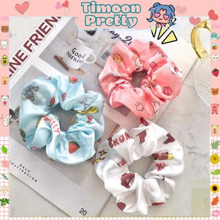 Cột Tóc Vải Scrunchies, Dây Buộc Tóc Scrunchies new Hot