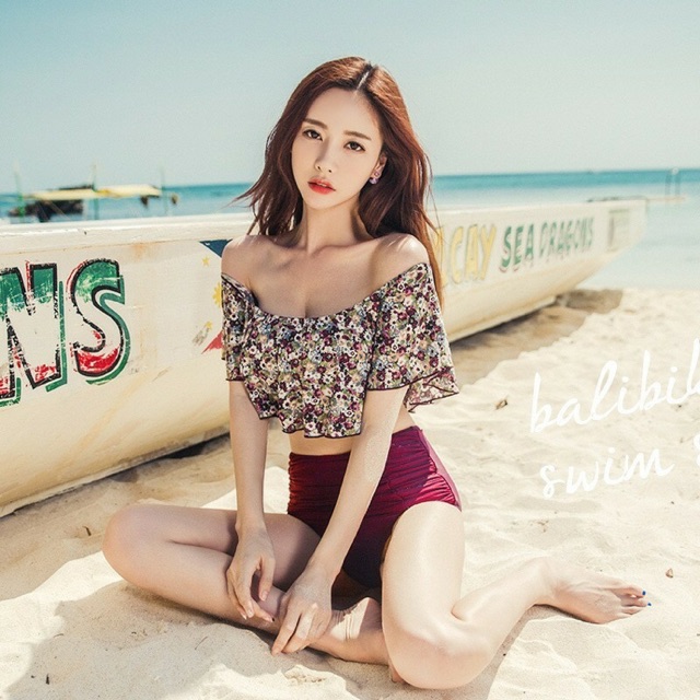 Bikini 2 mảnh nhún bèo