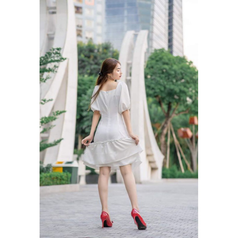Đầm lụa sz M 350