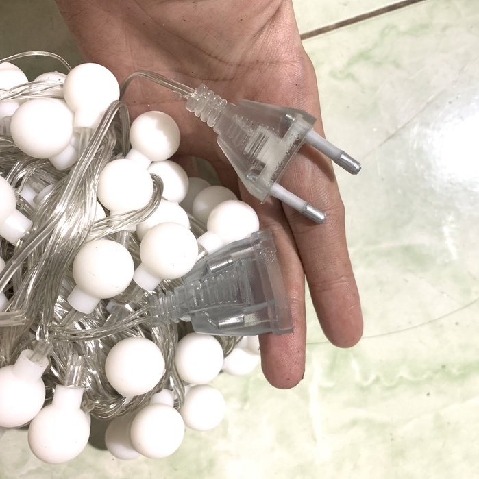 Dây đèn led 10m/100 bóng trang trí tết, phòng ngủ, phòng khách, nhà hàng, quán cafe, ngoài trời