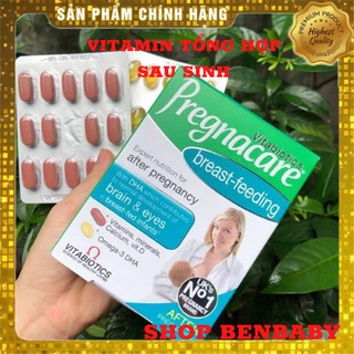 Vitamin tổng hợp Pregnacare Breast feeding cho mẹ sau sinh - Pregnacare, bú Anh 84v