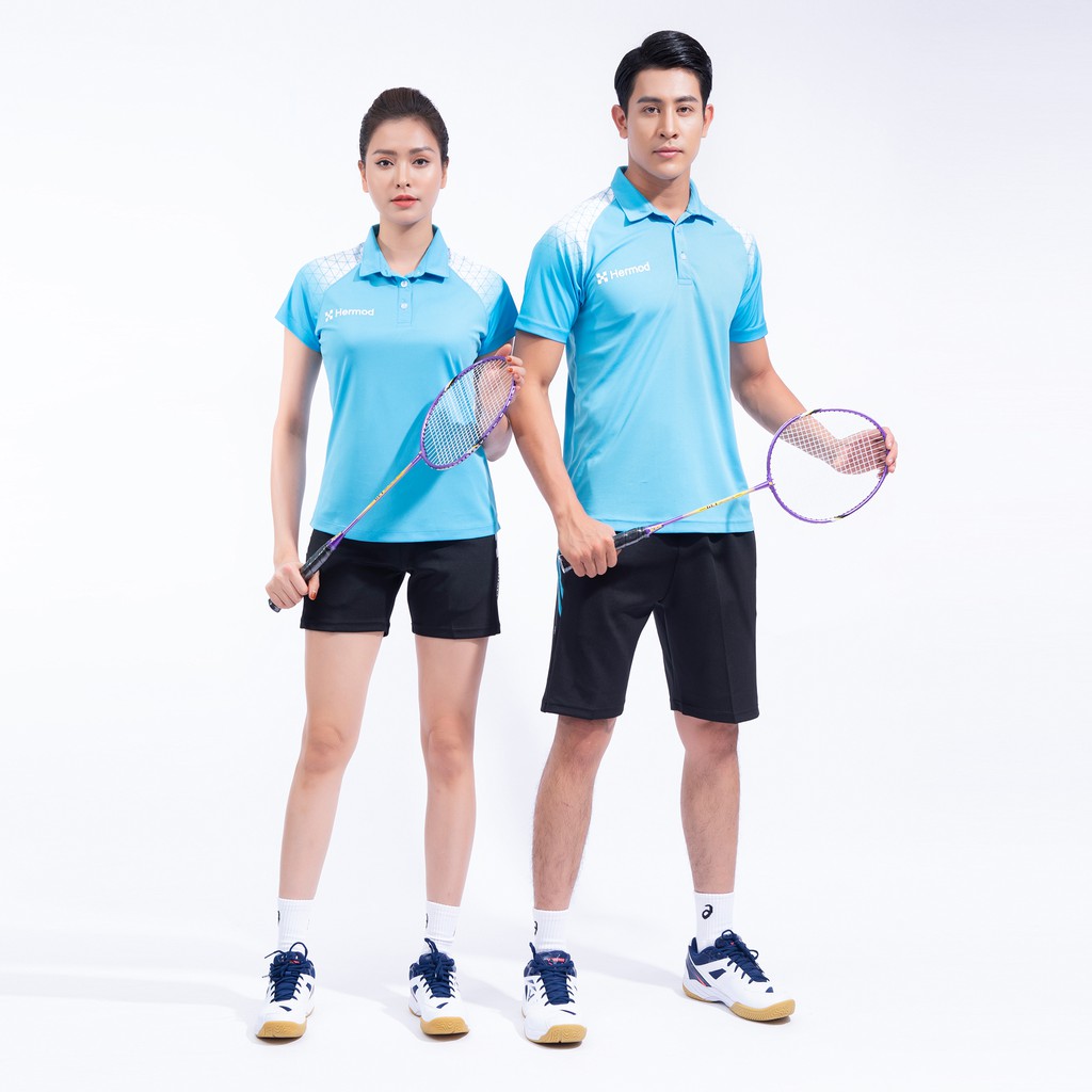 [ThoiTrangVN] Áo Thể Thao Nữ HERMOD Tennis, Cầu Lông, Bóng Chuyền, Vải Co Dãn, Thoáng Mát, Thấm Hút L01XN