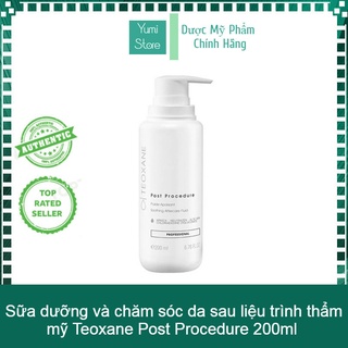 Sữa dưỡng và chăm sóc da sau liệu trình thẩm mỹ teoxane post procedure 200ml – soothing aftercare fluid