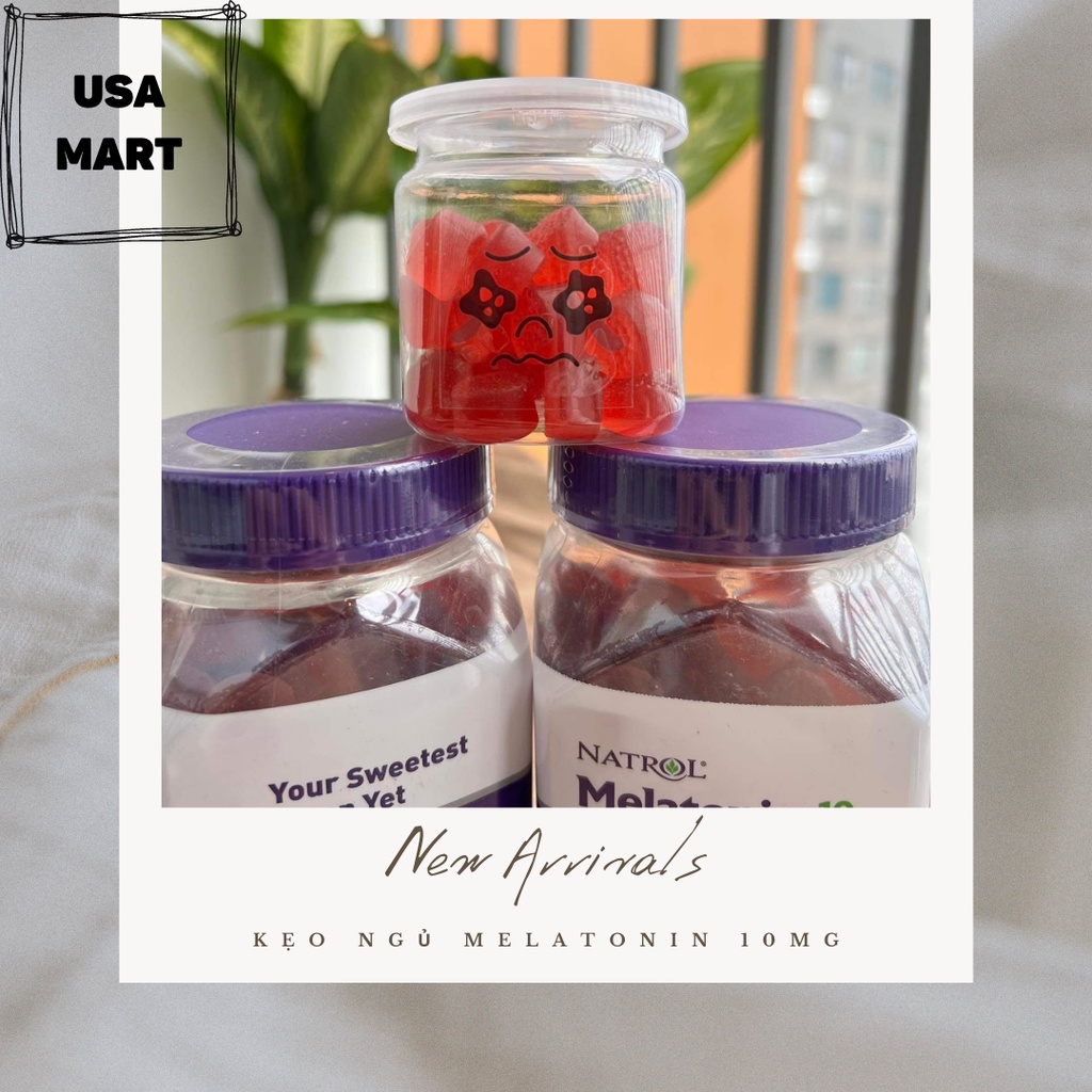 Kẹo ngủ Natrol Melatonin Gummies